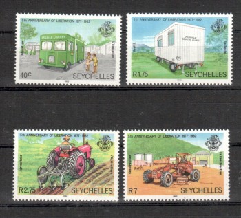 Seychellen 507 - 510 postfrisch