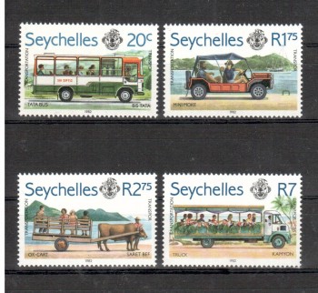 Seychellen 519 - 522 postfrisch