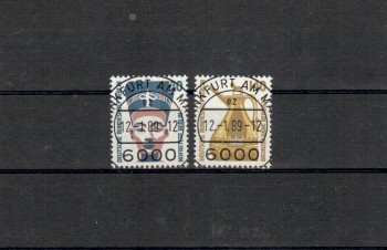 Berlin Michelnummer 831 - 832 gestempelt