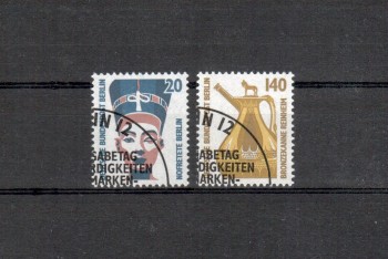 Berlin Michelnummer 831 - 832 gestempelt