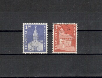 Schweiz Michelnummer 831 - 832 gestempelt Schweiz Michelnummer 831 - 832 gestempelt