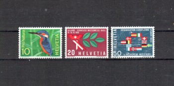 Schweiz Michelnummer 833 - 835 postfrisch Schweiz Michelnummer 833 - 835 postfrisch