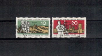 DDR Michelnummer 833 - 834 gestempelt