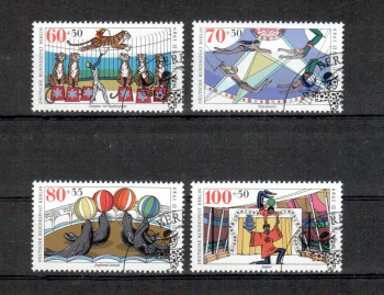 Berlin Michelnummer 838 - 841 gestempelt