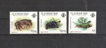 Aeussere Seychellen 43 - 45 postfrisch Aeussere Seychellen 43 - 45 postfrisch