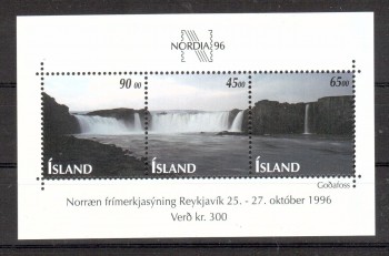 Island Michelnummer 856 - 858 Block 19 postfrisch