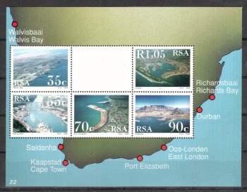 Suedafrika Michelnummer 859 - 863 Block 31 postfrisch