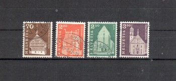 Schweiz Michelnummer 862 - 865 gestempelt