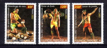 frz.Polynesien Michelnummer 870 - 872 postfrisch 