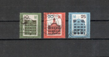 DDR Michelnummer 873 - 875 gestempelt