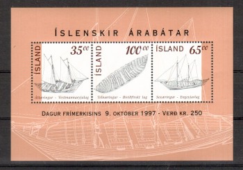 Island Michelnummer 876 - 878 Block 20 postfrisch