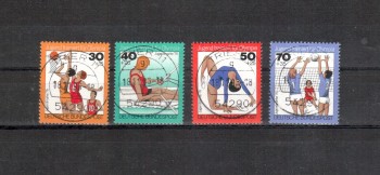 BRD Michelnummer 882 - 885 gestempelt