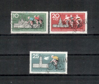 DDR Michelnummer 886 - 888 gestempelt