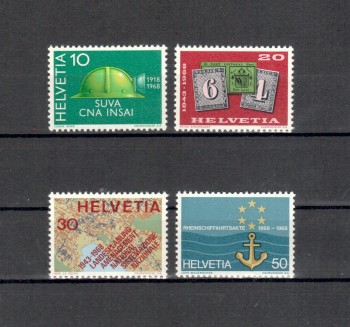 Schweiz Michelnummer 887 - 890 postfrisch Schweiz Michelnummer 887 - 890 postfrisch