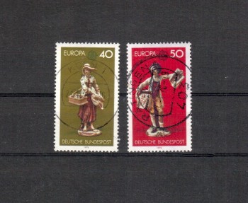 BRD Michelnummer 890 - 891 gestempelt