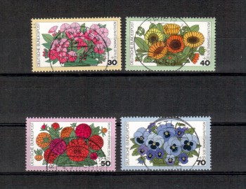 BRD Michelnummer 904 - 907 gestempelt