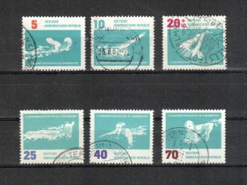 DDR Michelnummer 907 - 912 gestempelt