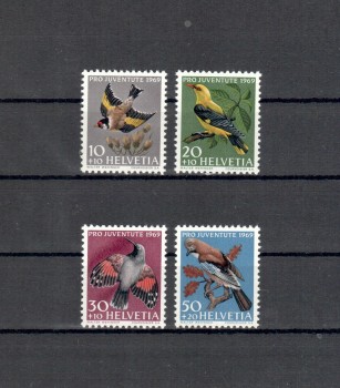 Schweiz Michelnummer 914 - 917 postfrisch