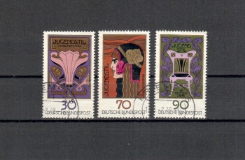 BRD Michelnummer 923 - 925 gestempelt