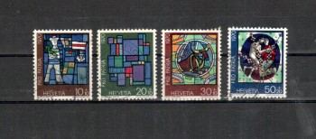 Schweiz Michelnummer 925 - 928 gestempelt