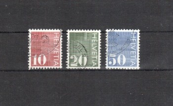 Schweiz Michelnummer 933 - 935 gestempelt