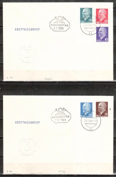 DDR Michelnummer 934 - 938 FDC DDR Michelnummer 934 - 938 FDC