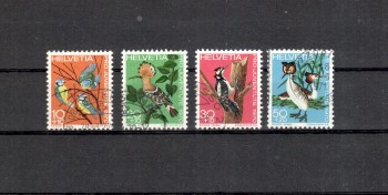 Schweiz Michelnummer 936 - 939 gestempelt