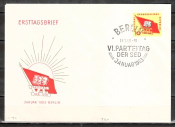 DDR Michelnummer 941 FDC DDR Michelnummer 941 FDC