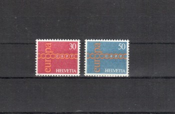 Schweiz Michelnummer 947 - 948 postfrisch