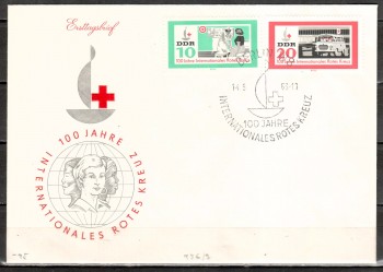 DDR Michelnummer 956 - 957 FDC DDR Michelnummer 956 - 957 FDC