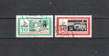 DDR Michelnummer 956 - 957 gestempelt