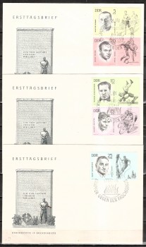 DDR Michelnummer 958 - 962 FDC DDR Michelnummer 958 - 962 FDC