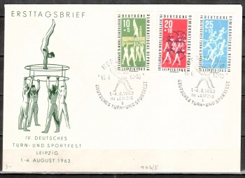 DDR Michelnummer 963 - 965 FDC DDR Michelnummer 963 - 965 FDC
