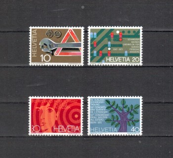 Schweiz Michelnummer 964 - 967 postfrisch Schweiz Michelnummer 964 - 967 postfrisch
