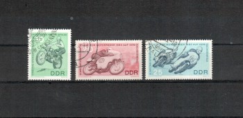 DDR Michelnummer 972 - 974 gestempelt