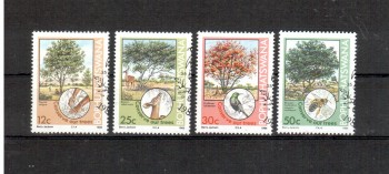 Bophutstawana Michelnummer 144 - 147 gestempelt
