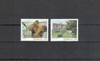 Norwegen Michelnummer 979 - 980 postfrisch Norwegen Michelnummer 979 - 980 postfrisch