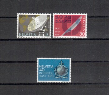 Schweiz Michelnummer 988 - 990 postfrisch