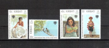 Kiribati Michelnummer 342 - 345 postfrisch
