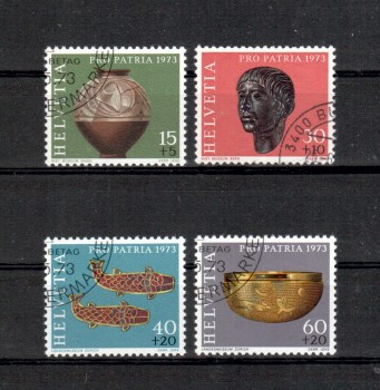 Schweiz Michelnummer 996 - 999 gestempelt