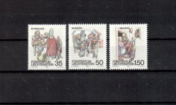 Liechtenstein Michelnummer 1008 - 1010 postfrisch