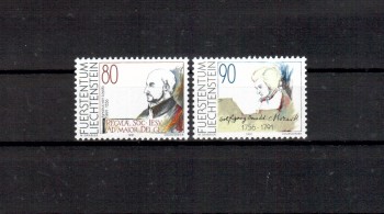 Liechtenstein Michelnummer 1013 - 1014 postfrisch