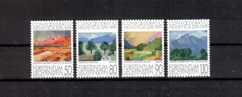 Liechtenstein Michelnummer 1016 - 1019 postfrisch Liechtenstein Michelnummer 1016 - 1019 postfrisch