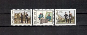 Liechtenstein Michelnummer 1020 - 1022 postfrisch Liechtenstein Michelnummer 1020 - 1022 postfrisch