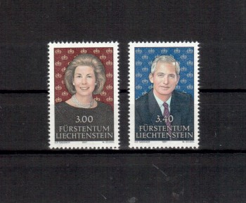 Liechtenstein Michelnummer 1024 - 1025 postfrisch