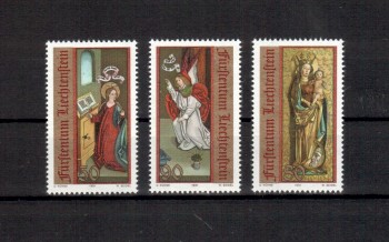 Liechtenstein Michelnummer 1027 - 1029 postfrisch Liechtenstein Michelnummer 1027 - 1029 postfrisch