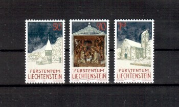 Liechtenstein Michelnummer 1050 - 1052 postfrisch