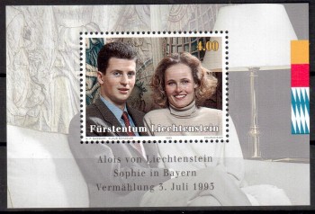 Liechtenstein Michelnummer 1065 Block 15 postfrisch