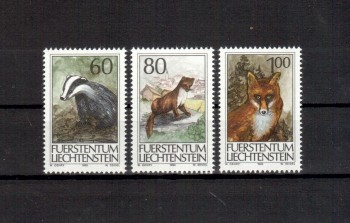 Liechtenstein Michelnummer 1066 - 1068 postfrisch