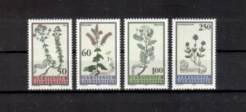 Liechtenstein Michelnummer 1069 - 1072 postfrisch